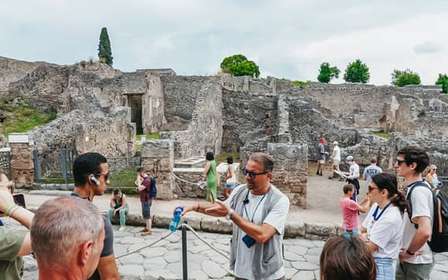 Da Napoli o Sorrento: Tour di mezza giornata a Pompei