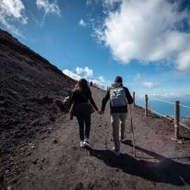 Da Sorrento: Tour guidato di Pompei e del Vesuvio con pranzo