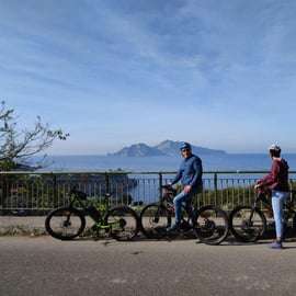 Tour panoramico in E-Bike della Costiera Sorrentina