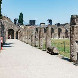 Gita a Pompei e Vesuvio da Napoli con pranzo a base di pizza