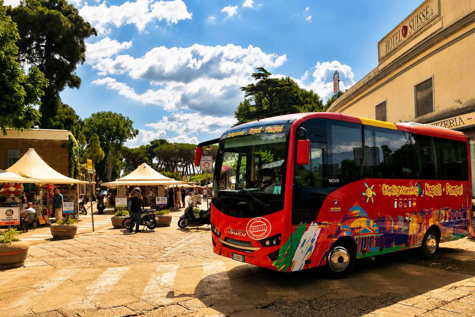 Napoli: Bus navetta di andata e ritorno per Pompei