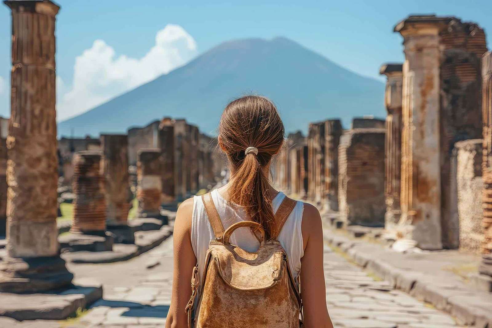 Biglietto Pompei con audioguida e mappa del sito