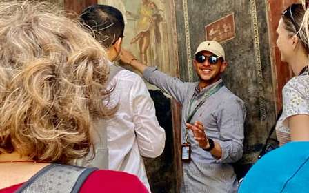 Tour guidato di Pompei per piccoli gruppi, in inglese
