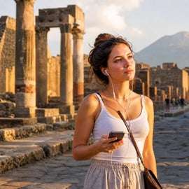 Pompei: Biglietto di ingresso prioritario con audioguida o tour guidato