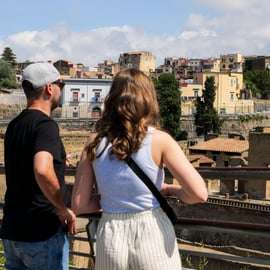 Scopri Ercolano: visita guidata in francese dell'antica città romana