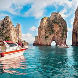 Da Sorrento: Escursione in barca sull'isola di Capri