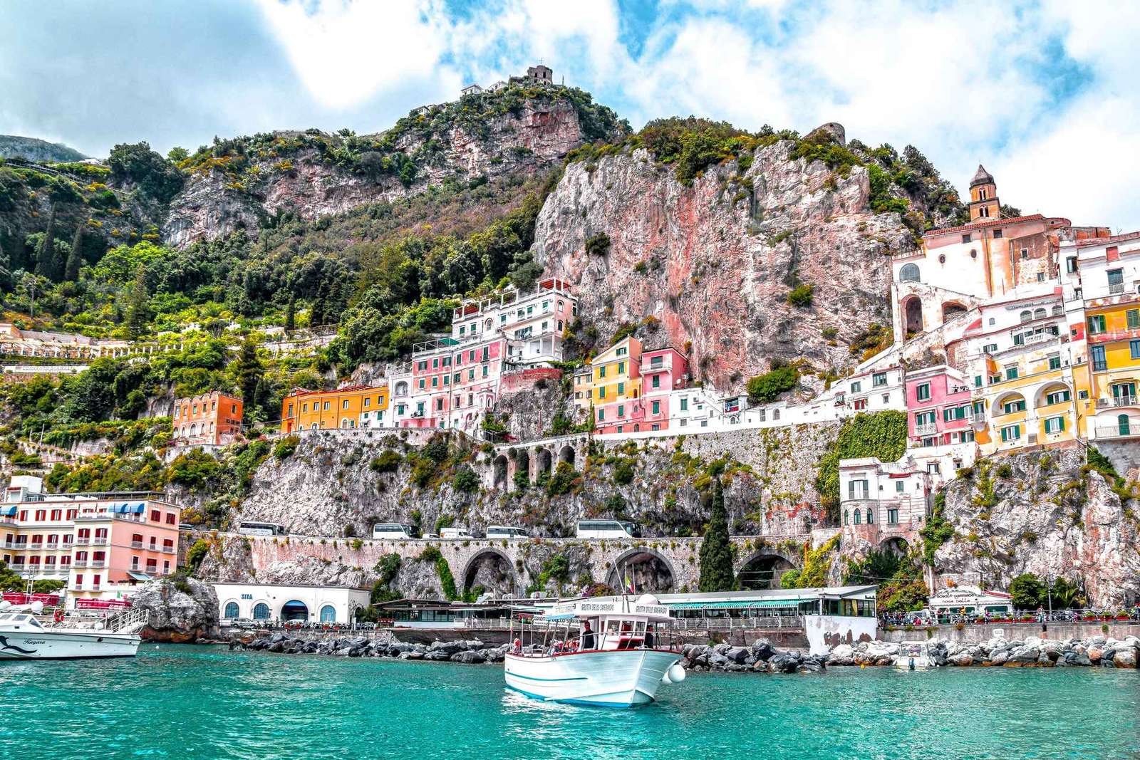 Biglietto del traghetto da Sorrento ad Amalfi e Positano