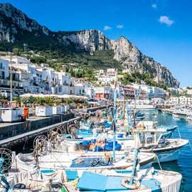 Da Napoli: Escursione di un'intera giornata a Capri, Anacapri e Grotta Azzurra