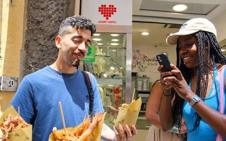 Napoli: Tour storico e gastronomico a piedi