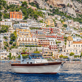 Gita in barca da Sorrento a Positano e Amalfi, con trasferimento
