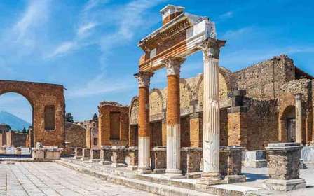 Da Napoli: Visita Pompei Scavi e Vesuvio con guida e biglietto salta fila