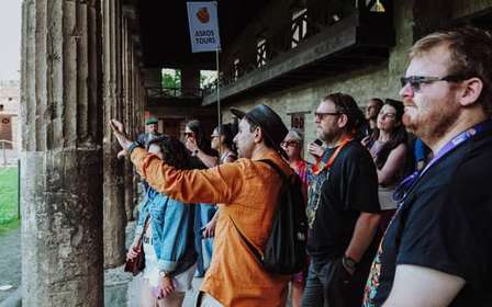 Da Napoli: Pompei ed Ercolano con guida archeologica