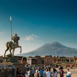 Biglietto Pompei con audioguida e mappa del sito