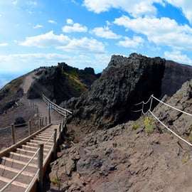 Pompei: Trasferimento dal cratere del Vesuvio con biglietto