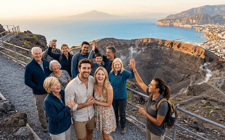 Tour del Vesuvio da Napoli con biglietto e audioguida