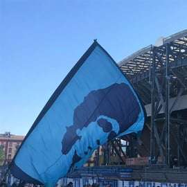 Napoli: Tour guidato a piedi dell'esterno dello Stadio Maradona