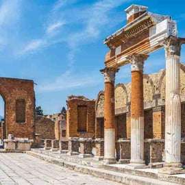 Da Napoli: Visita Pompei Scavi e Vesuvio con guida e biglietto salta fila