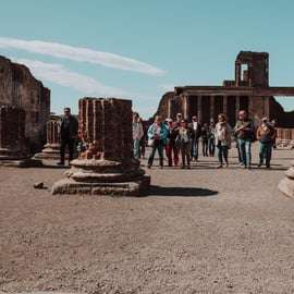Escursione di Pompei ed Ercolano per piccoli gruppi da Sorrento