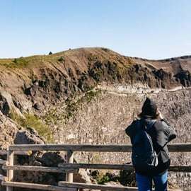 Da Pompei: trasferimento in autobus al Vesuvio con ingresso al parco a pagamento