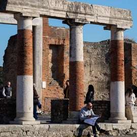 Pompei: Tour di un giorno di Pompei e del Vesuvio con trasferimento in autobus