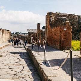 Pompei: Tour privato accessibile alle persone in sedia a rotelle con una guida
