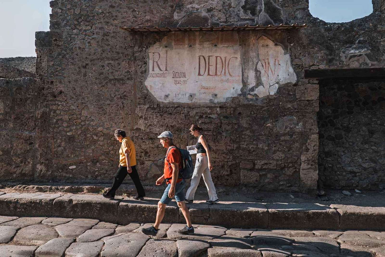 Pompei: Biglietto d'ingresso prioritario con audioguida su App