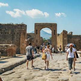 Pompei: Tour del Parco Archeologico con biglietto su richiesta