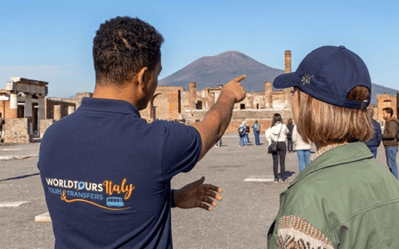 Da Napoli: Pompei e Costiera Amalfitana: escursione di un giorno con pranzo