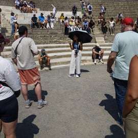 Visita guidata di Pompei da Napoli: Foro e Lupanare