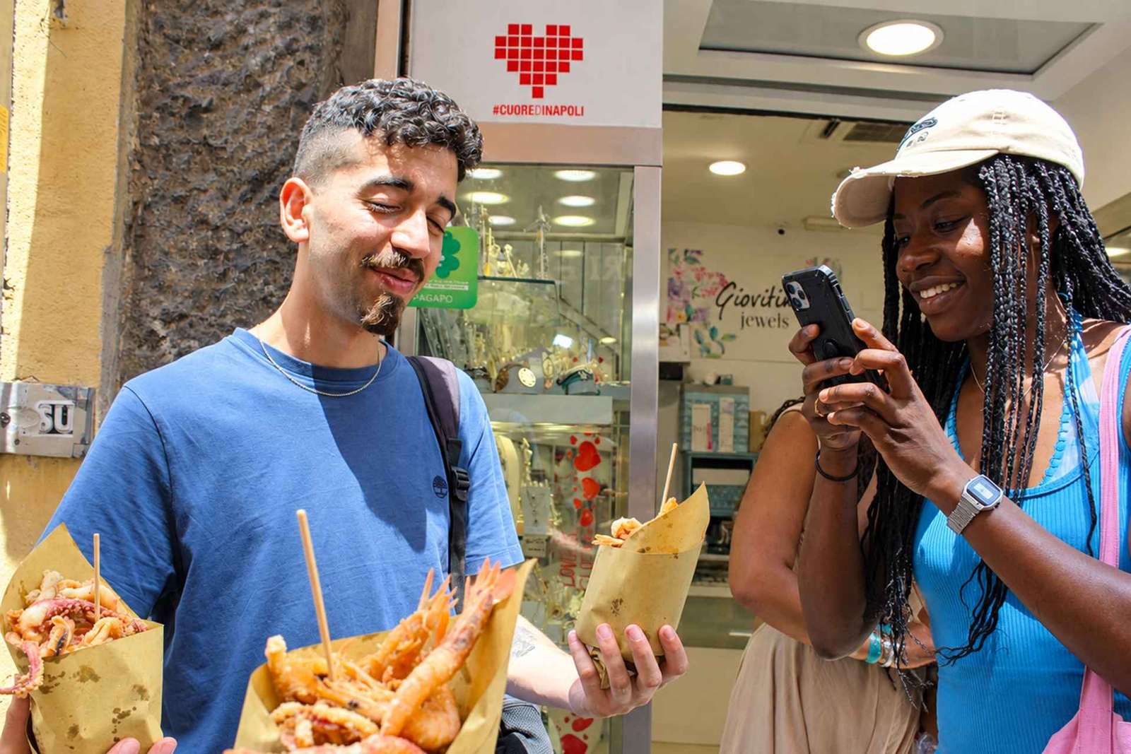 Napoli: Tour storico e gastronomico a piedi