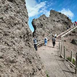 Biglietto per il Vesuvio con ingresso prioritario e audioguida