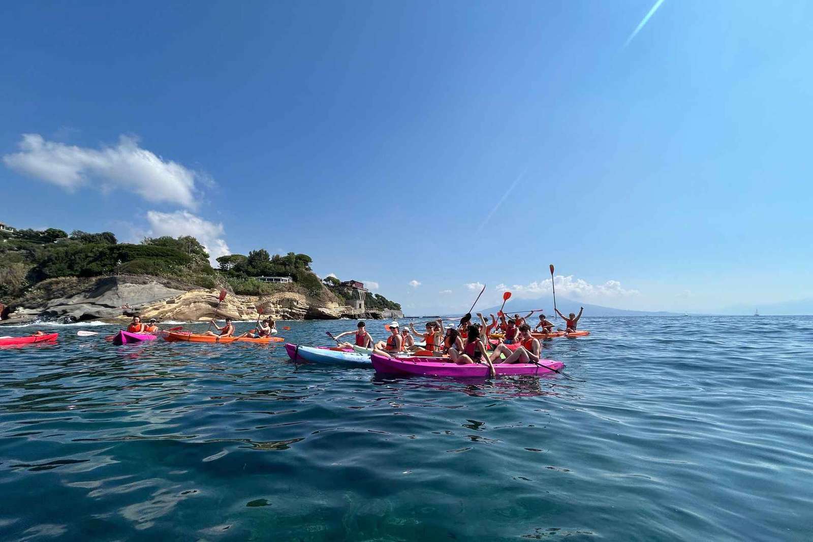 Napoli: Kayak tour wild Posillipo