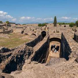 Pompei: Biglietto d'ingresso prioritario con audioguida su App