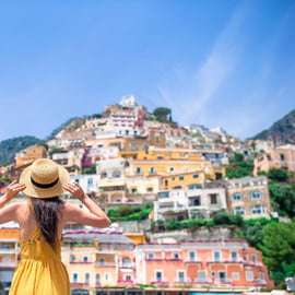 Tour della Costiera Amalfitana da Napoli in minivan premium