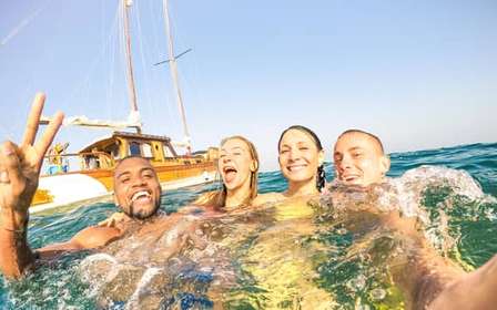 Positano: avventura in barca, grotte, spiagge, snorkeling, Amalfi