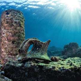 Snorkeling a Baia nel parco archeologico sommerso