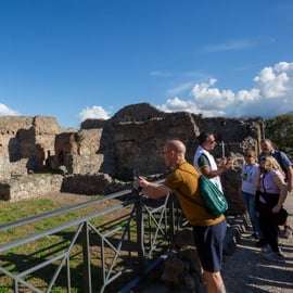 Napoli: Escursione di un giorno a Pompei e Capri