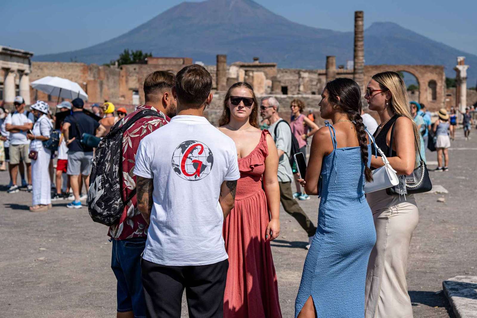 Tour di Pompei da Napoli in autobus con guida archeologica