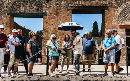Tour di Pompei per crocieristi: archeologo e bus dal porto