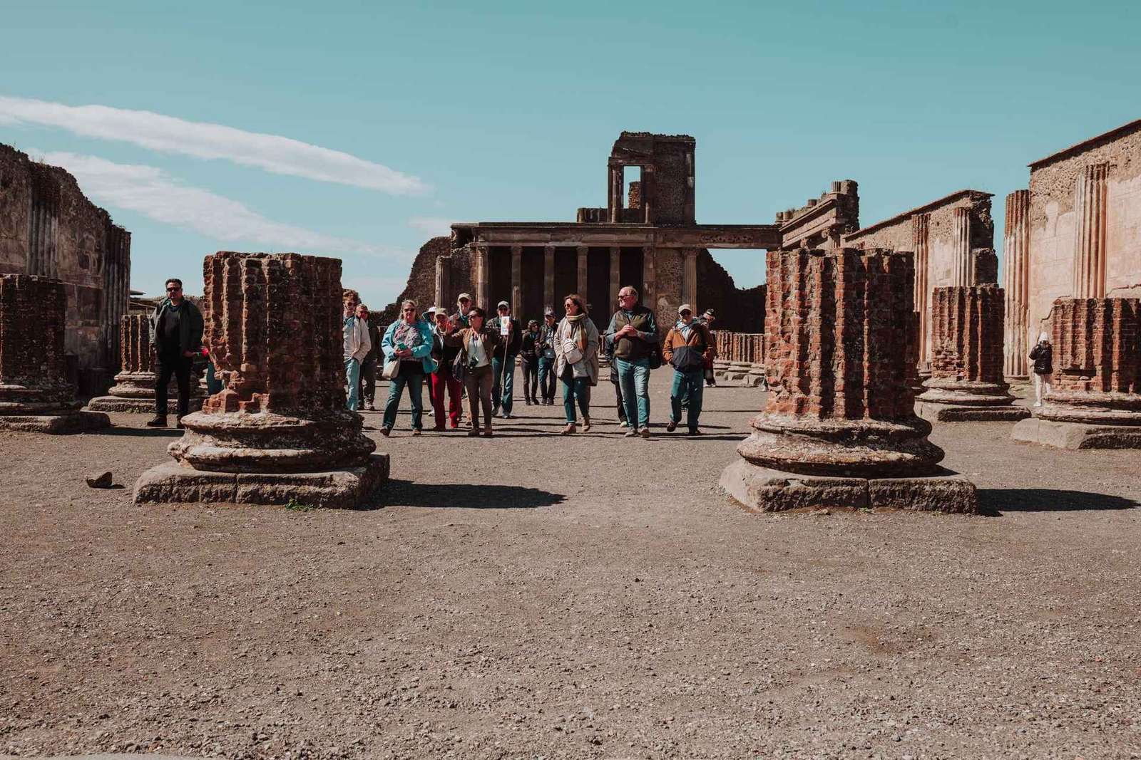 Escursione di Pompei ed Ercolano per piccoli gruppi da Sorrento