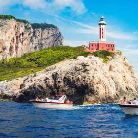 Da Sorrento: Escursione in barca sull'isola di Capri