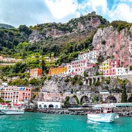 Biglietto del traghetto da Sorrento ad Amalfi e Positano